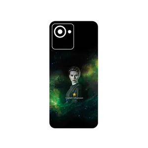 MAHOOT Scarlett Johansson Cover Sticker for Realme C30s