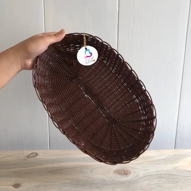 سبد نان  حصیر بافی کلبه بلوط مدل کمند