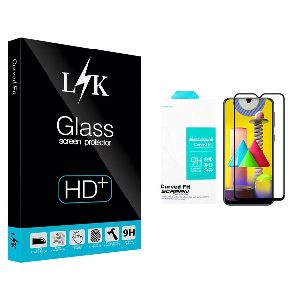 محافظ صفحه نمایش ال کی مدل +LITE مناسب برای گوشی موبایل سامسونگ Galaxy M31