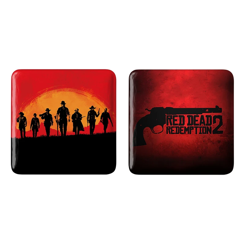 مگنت خندالو طرح رد دد Red Dead کد 1029110297 مجموعه 2 عددی