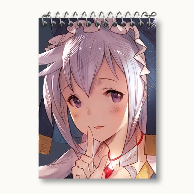 دفتر یادداشت 50 برگ خندالو مدل اریس انیمه کونوسوبا Konosuba کد 27336