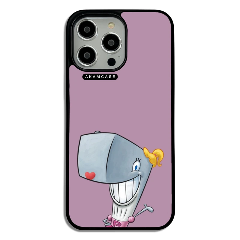 کاور آکام مدل AMC-WA14PROMAX-SPONGE BOB17 مناسب برای گوشی موبایل اپل iPhone 14 Pro Max