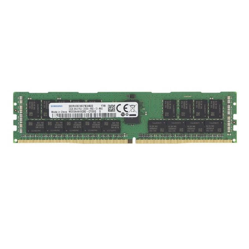 رم سرور DDR4 تک کاناله 2666 مگاهرتز CL19 سامسونگ مدل M393A4K40CB2 ظرفیت 32 گیگابایت