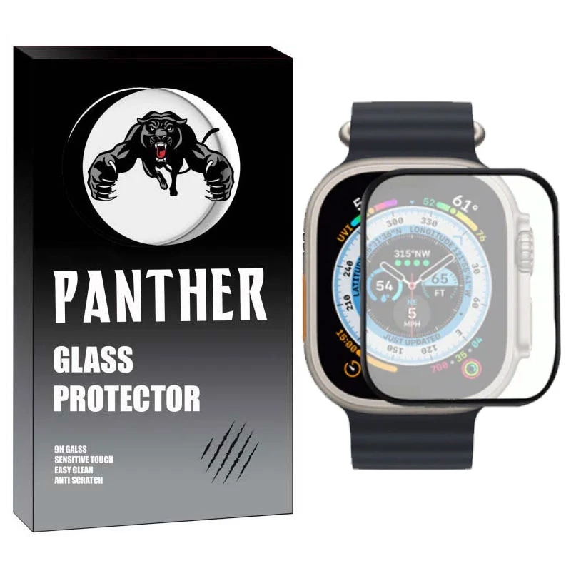 محافظ صفحه نمایش پنتر مدل Full Tempered مناسب برای اپل واچ Ultra 49mm / Ultra 2 49mm