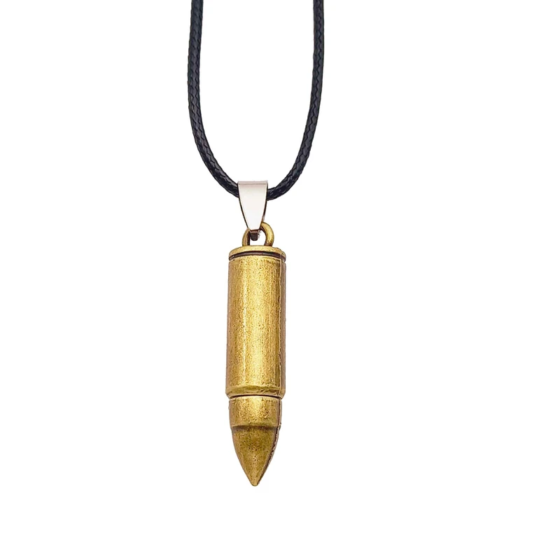 گردنبند مردانه طرح تیر جنگی مدل 776GAM11