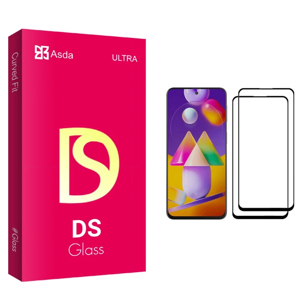 محافظ صفحه نمایش آسدا مدل DS مناسب برای گوشی موبایل سامسونگ Galaxy M31s بسته دو عددی