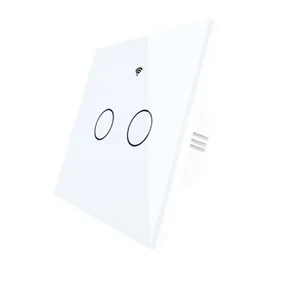 کلید  لمسی هوشمند مدل TUYA 2 GANG WiFi & RF433MHZ