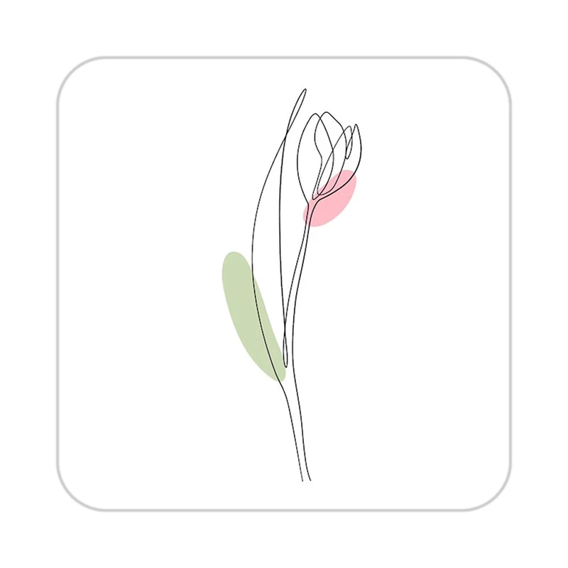 زیر لیوانی کاکتی طرح عاشقانه مدل mp37955