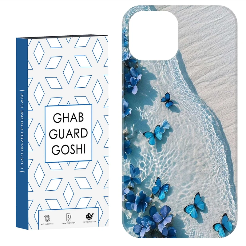 کاور قاب گارد گوشی طرح پروانه کد Dimo-385 مناسب برای گوشی موبایل اپل  IPHONE 12 / 12 PRO   
