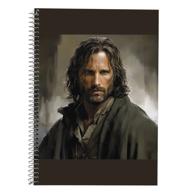 دفتر لغت 50 برگ مدوپد طرح  ارباب حلقه ها The Lord of the Rings کد DF3037