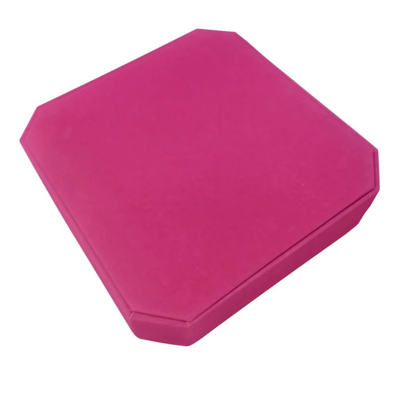 جعبه جواهرات مدل نیم ست چند وجهی مخمل