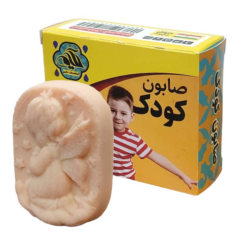 صابون کودک گیاهستان حکیم مدل روغن زیتون وزن 45 گرم بسته 20 عددی