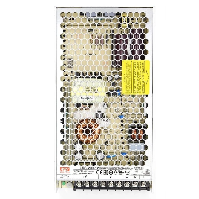 منبع تغذیه 12 ولت مینول مدل LRS-200-12