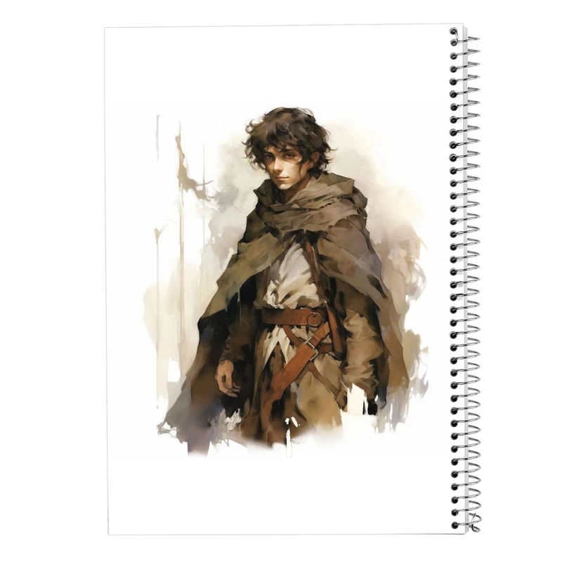 دفتر شطرنجی 50 برگ مدوپد مدل ارباب حلقه ها The Lord of the Rings کد DF2986