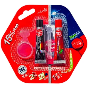 چسب دوقلو زیپر مدل تیره وزن ۱۶ گرم