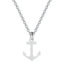 گردنبند نقره زنانه هایکا مدل لنگر کد n.ha2-323