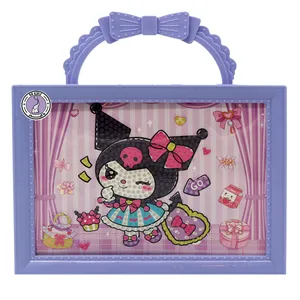 بازی آموزشی باکیدز مدل نقاشی الماسی قاب دار دسته دار طرح کرومی و کیک