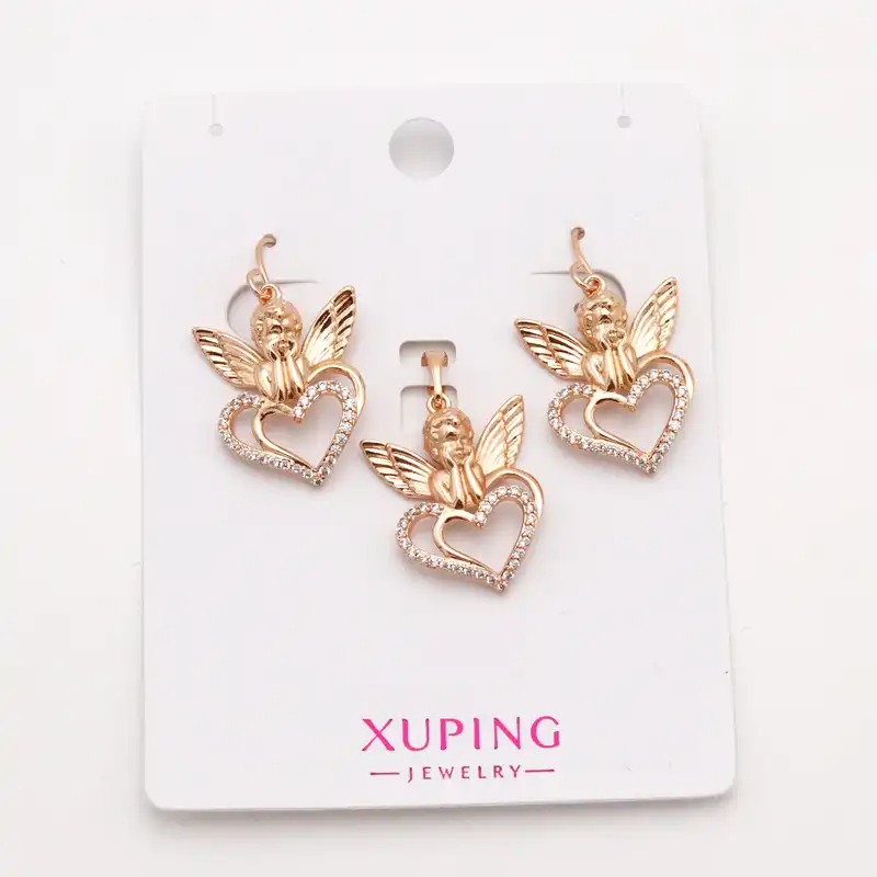 نیم ست زنانه ژوپینگ مدل فرشته و قلب کد THS-121