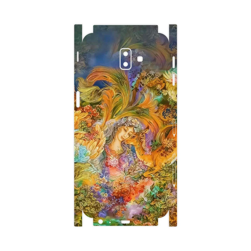 برچسب پوششی ماهوت مدل Persian miniature 3-FullSkin مناسب برای گوشی موبایل سامسونگ Galaxy J6 Plus