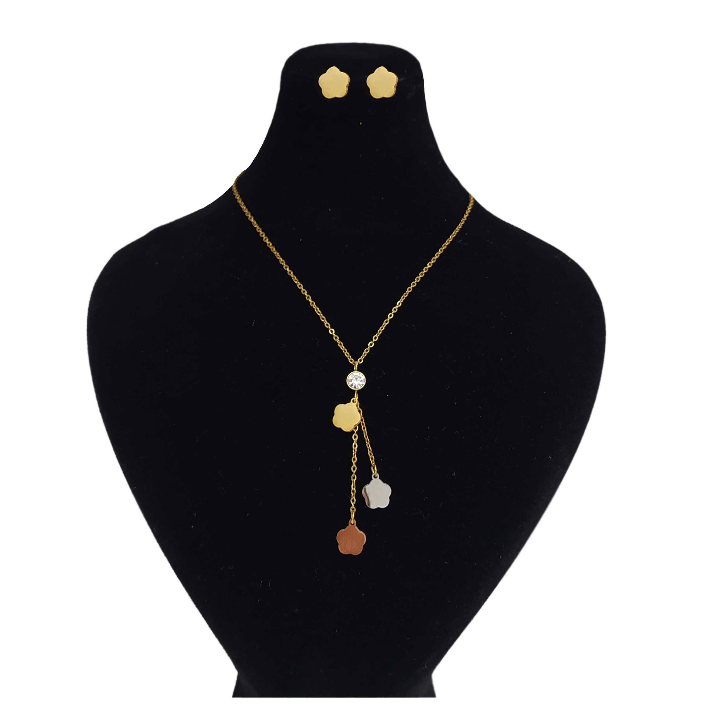 نیم ست زنانه طرح گل کد FAZ9