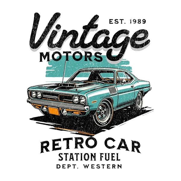 استیکر پارچه و لباس پاد آفرین طرح ماشین کد 1720