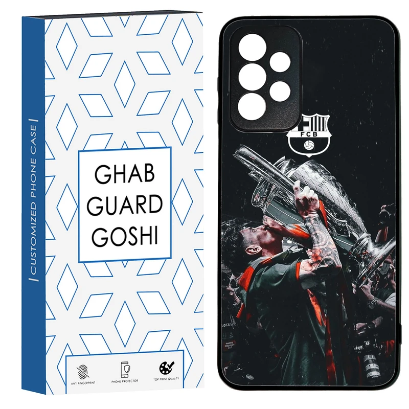 کاور قاب گارد گوشی طرح مسی کد TPU-123 مناسب برای گوشی موبایل سامسونگ Galaxy A73