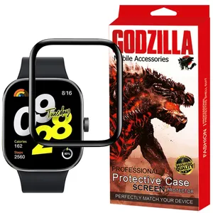 محافظ صفحه نمایش گودزیلا مدل PMMA مناسب برای ساعت هوشمند شیائومی Redmi Watch 4
