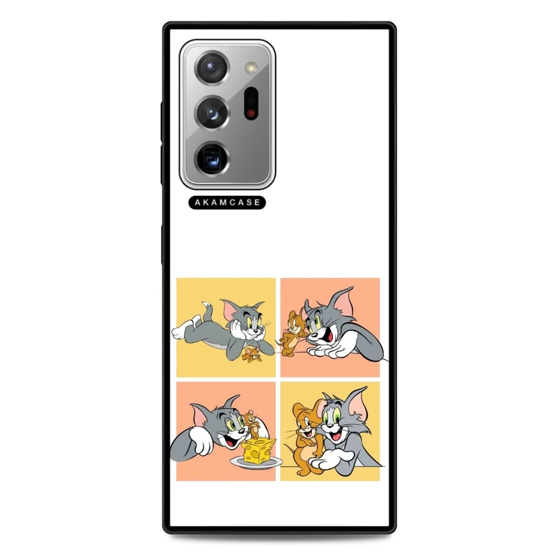 کاور آکام مدل AMC-WSGN20U-TOM & JERRY8 مناسب برای گوشی موبایل سامسونگ Galaxy Note 20 Ultra