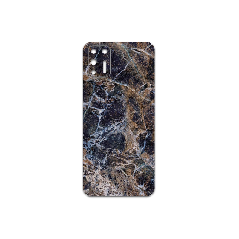 برچسب پوششی ماهوت مدل Earth-White-Marble مناسب برای گوشی موبایل موتورولا Moto G9 Plus