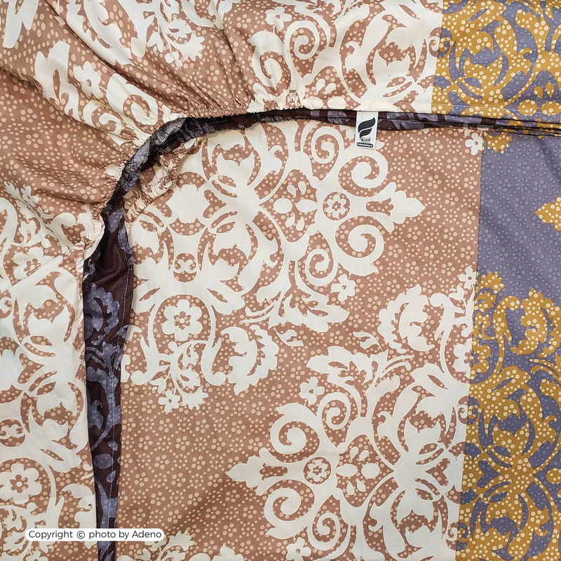 سرویس ملحفه آدنو مدل شکوه کد FI05 یک نفره 2تکه