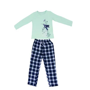 ست تی شرت آستین بلند و شلوار دخترانه پیپرتس مدل 295