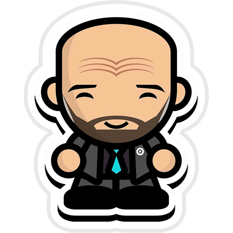 استیکر لپ تاپ طرح Happy Pep Guardiola (Manchester City) کد ST844