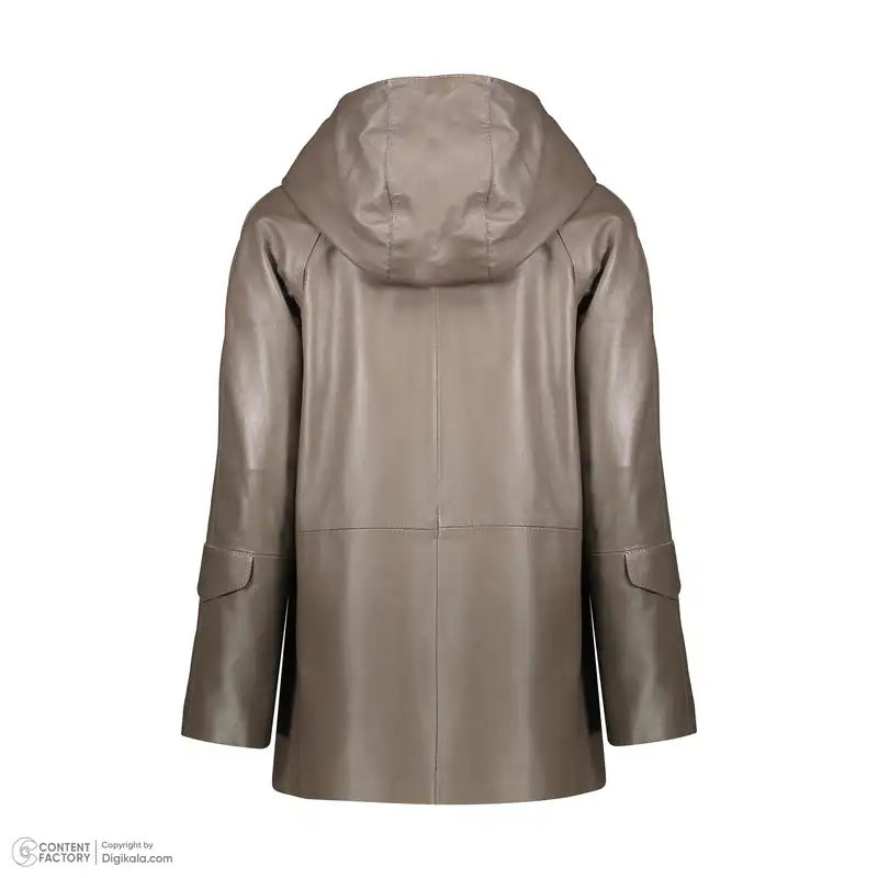 کت چرم زنانه چرم مشهد مدل b0479-053