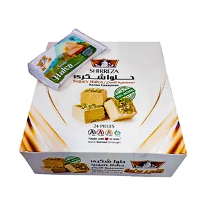 حلوا شکری شیررضا - 50 گرم بسته 24 عددی