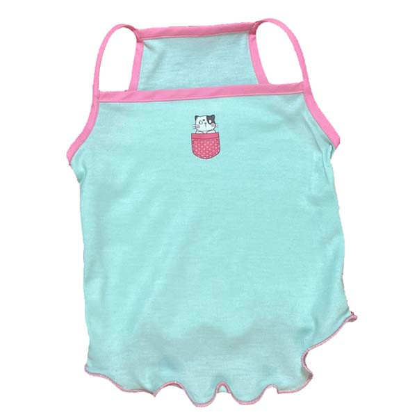 لباس سگ و گربه مدل تاپ بندی سایز S