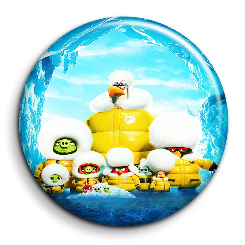 مگنت گالری باجو طرح پرندگان خشمگین کد Angry birds 9