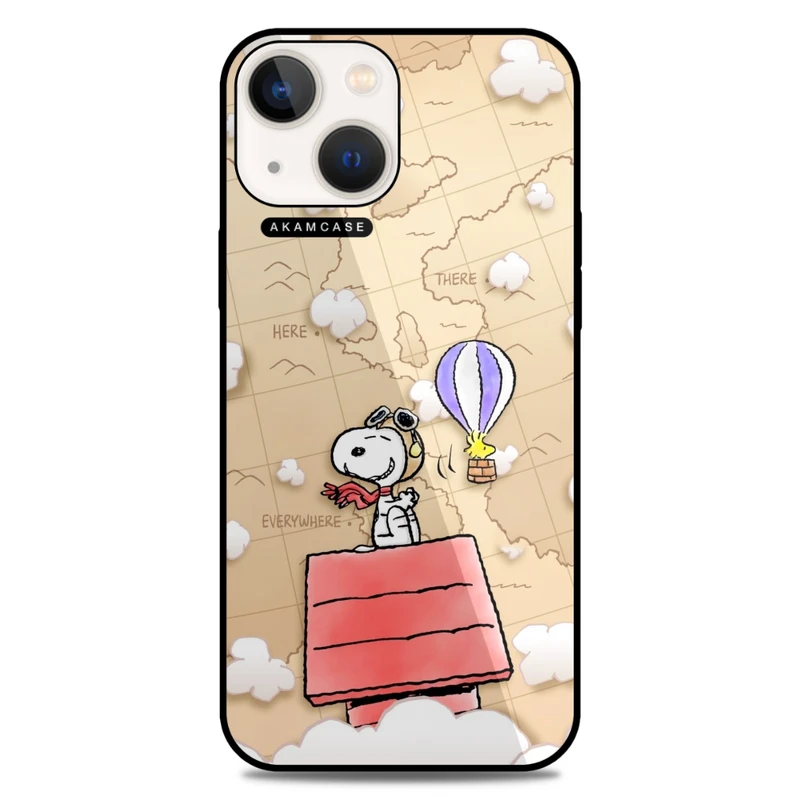 کاور آکام مدل AMC-WA13-SNOOPY-24 مناسب برای گوشی موبایل اپل iPhone 13