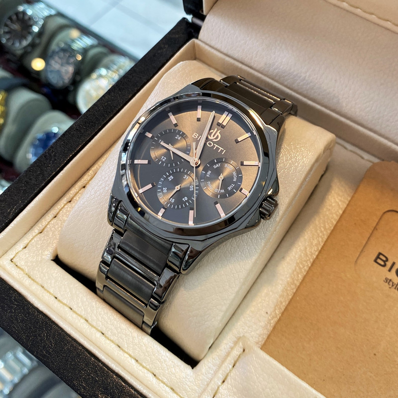 ساعت مچی عقربهای مردانه بیگوتی مدل BG.1.10499-5 ساعت مچی عقربهای مردانه بیگوتی مدل BG.1.10499-5