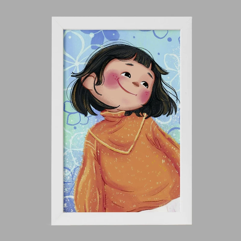 تابلو خندالو مدل دخترانه فانتزی کد 25716