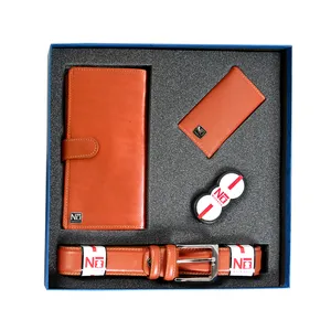 ست هدیه مردانه چرم نیروانا مدل A3142