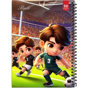 دفتر نقاشی 50 برگ انتشارات بله طرح پسرانه فوتبال کد A4-L650