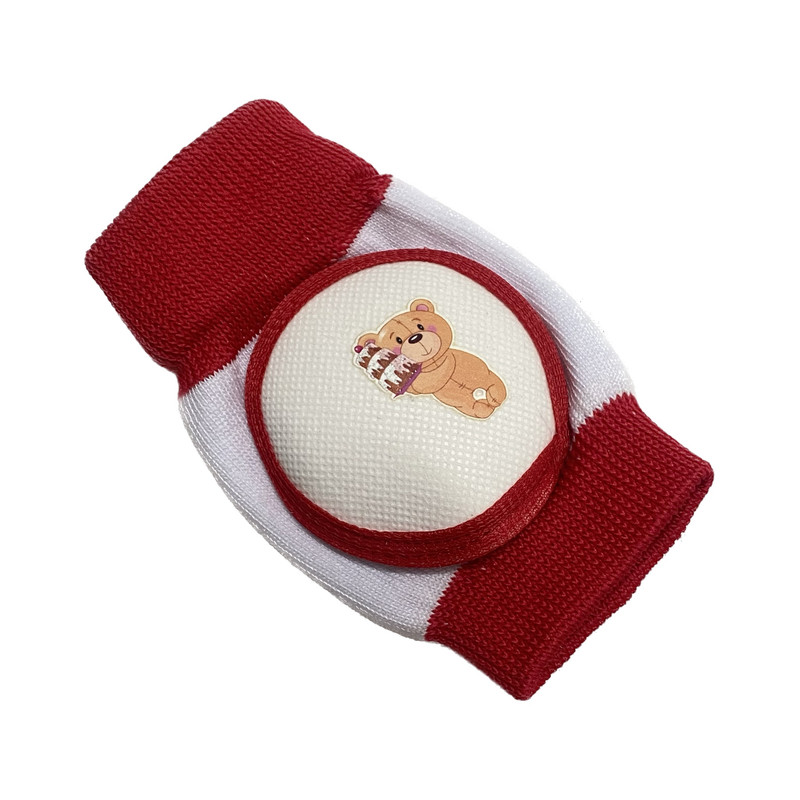 زانوبند کودک مدل خرسی کد Kh 06 بسته 2 عددی