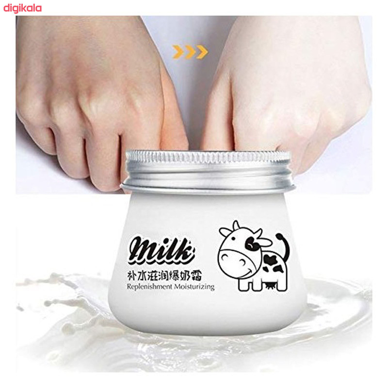 کرم مرطوب کننده ایمجز مدل شیر برفی وزن 80 گرم کرم مرطوب کننده ایمجز مدل شیر برفی وزن 80 گرم