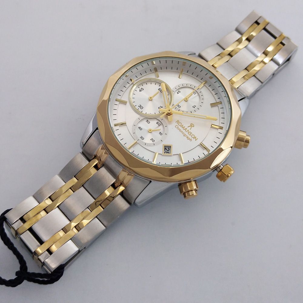 ساعت مچی عقربه‌ای مردانه رومانسون مدل ضدآب بندفلزی کد 290 -  - 5