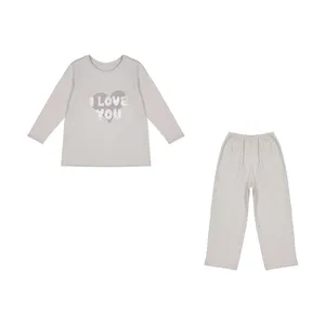 ست تی شرت آستین بلند و شلوار دخترانه ناربن مدل 1521422-90