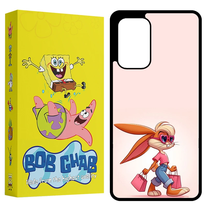 کاور باب قاب طرح خرگوش مدل BCPA53 مناسب برای گوشی موبایل سامسونگ Galaxy A53 5G