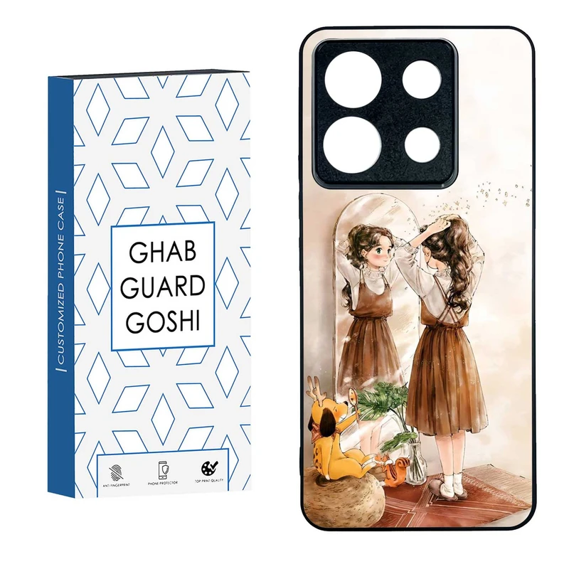 کاور قاب گارد گوشی طرح دخترانه کد TPU-019 مناسب برای گوشی موبایل شیائومی  REDMI NOTE 13 PRO 5G  