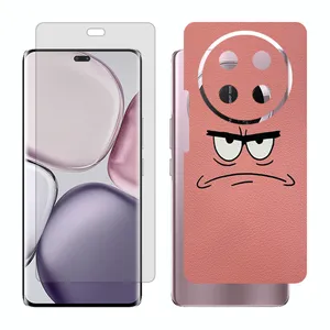 Glass Together model transparent screen protector suitable for Honor X9c mobile phone with back cover sticker