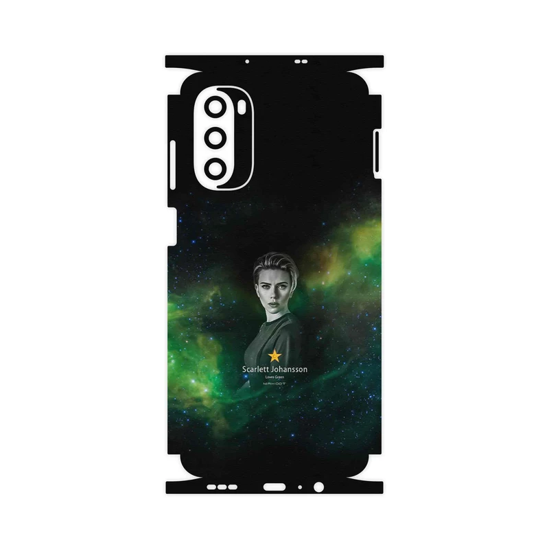 برچسب پوششی ماهوت مدل Scarlett Johansson-FullSkin مناسب برای گوشی موبایل موتورولا Moto G52