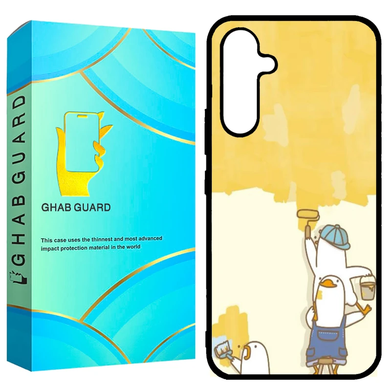 کاور قاب گارد طرح رنگ آمیزی مدل GCHPA54 مناسب برای گوشی موبایل سامسونگ  Galaxy A54 5G